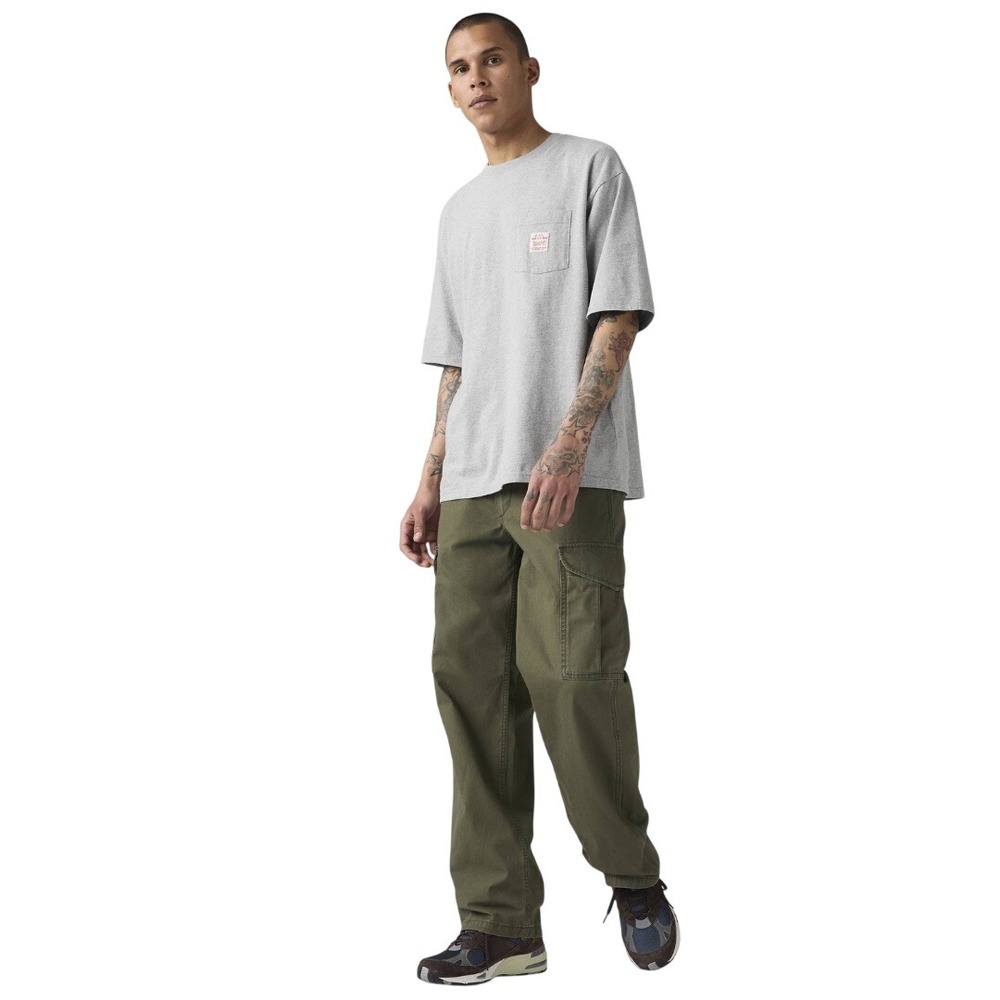 Levi's Men's Green‎ XX Cargo Baggy Tapered Utility Pants Size 31x32